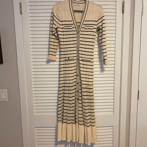 Sandro cardigan dress